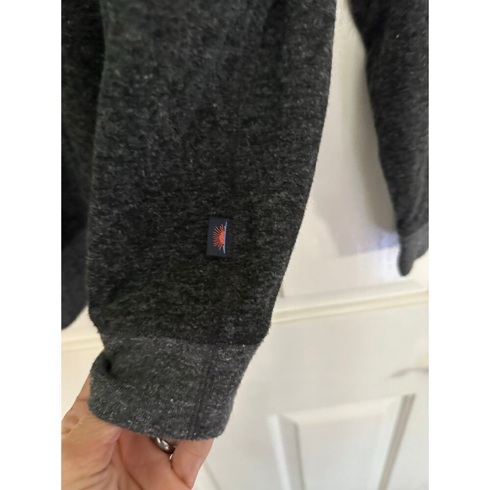 Faherty Men's Gray Long Sleeve Crewneck Pullover Sweater Size XL - Picture 2 of 5